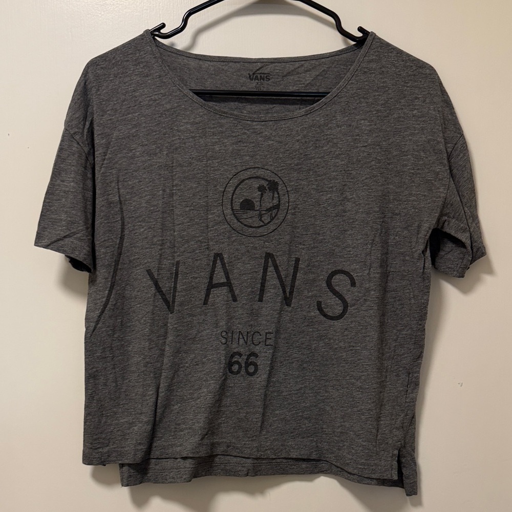 Vans Women's Charcoal Graphic Tee
